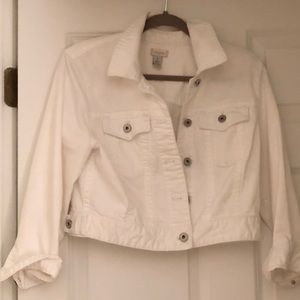 White denim size 6
